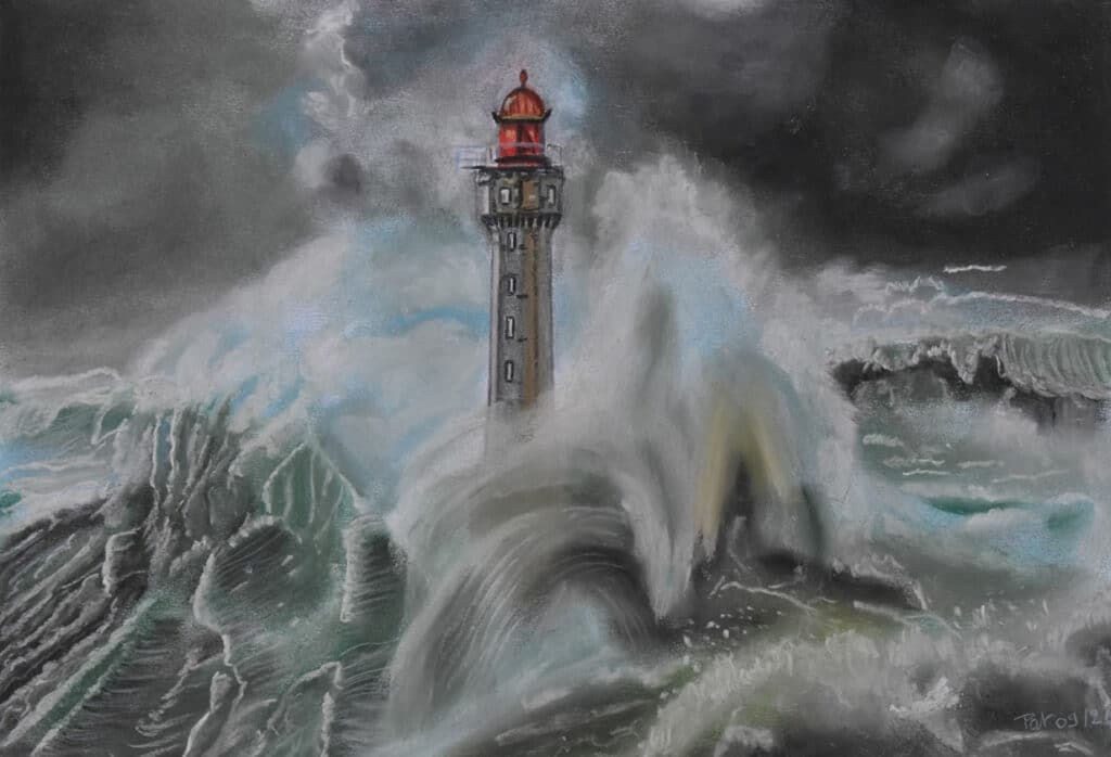 Phare dans la tempête